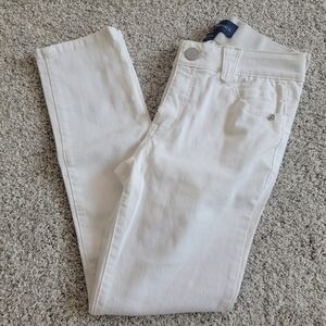 Democracy White Ankle Skimmer Size 2